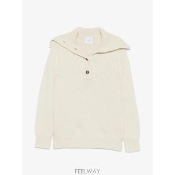 26 FW 말로 러 칼라 버튼 업 니트 탑 DXC237F7D06 TP457067623