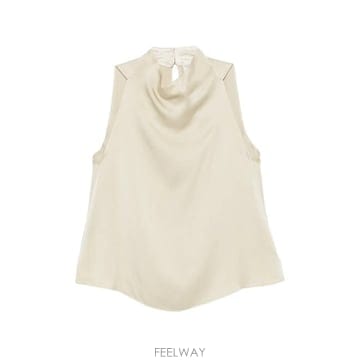 26 FW Forte Forte 하이 넥 민소매 탑 15067MYTOP TP456466513