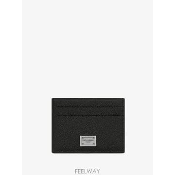 26 FW 돌체앤가바나 로고 태그 레더 카드홀더 BP0330AG219 TP458416522