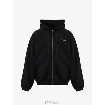 26 FW 칼하트 에버트 로고 자수 후드 집업 I037114 TP459288932