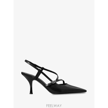 26 FW 토리버치 더블 T 로고 장식 스트랩 펌프스 183530 TP456464620