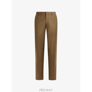 26 FW 에트로 플레인 컬러 울 플란넬 팬츠 MRED003399TU2L4 TP455327095
