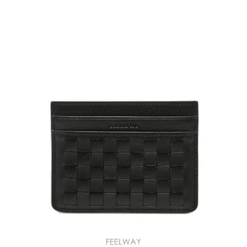 26 FW 산드로 우븐 레더 카드홀더 SHAPM00319 TP458583319