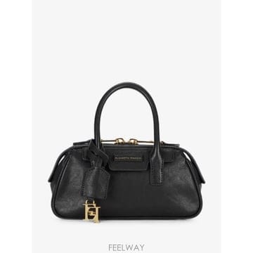 26 FW Elisabetta Franchi 보스턴 레더 스몰 백 BS58A67E2 TP458582844