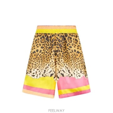 26 FW 로베르토 카발리 레오파드 프린트 쇼츠 WNT2714QR33 TP456160996