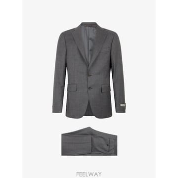 26 FW Canali 로고 패치 수트 L1528020BF00068 TP457060097
