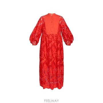 26 FW 에르뎀 floral cutwork maxi dress VC26D91157136011 TP45429