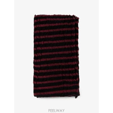 26 FW 앤드뮐미스터 오사 스트라이프 크레이프 니트 스카프 B0014356FA059 TP458579365