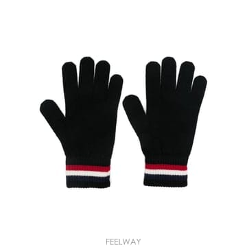 26 FW 몽클레어 트라이컬러 스트라이프 울 장갑 L20913A00008A9575 TP455319182