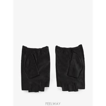 26 FW 칼라거펠트 아이콘 라인스톤 핑거리스 장갑 B4W330461TT TP457059200