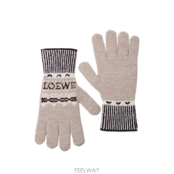 26 FW 로에베 x Louis Wain Gloves in wool blend FCD2C2025111441 