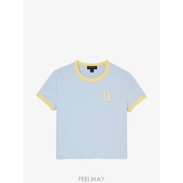 26 FW  팝 J 마크 링거 티셔츠 2P6RTP009C24464 TP454295066