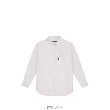 26 FW 고샤루브친스키 체스트 포켓 스트레이트 핏 셔츠 SH0703WHITE TP454293775
