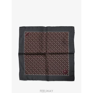 26 FW 돌체앤가바나 칵테일 프린트 실크 포켓 스퀘어 GR430X TP455601469