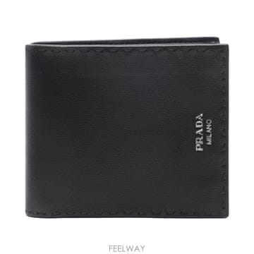 프라다 반지갑 사피아노 블랙