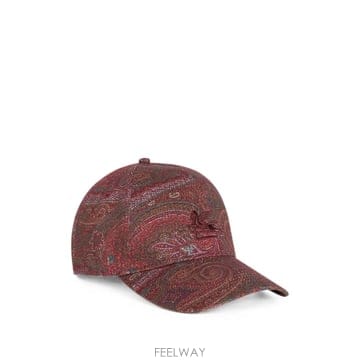 26 FW 에트로 아르니카 모티프 코튼 베이스볼 캡 모자 MAQA0019AK16B TP456324241
