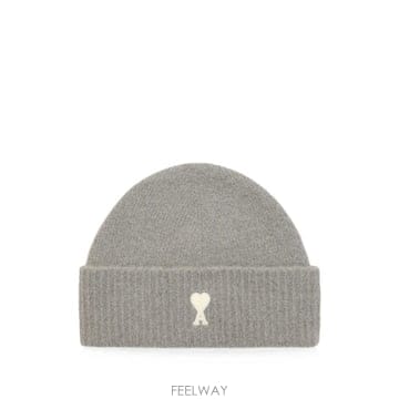 26 FW 아미 아미 드 쾨흐 그린 그레이 알파카 비니 H26UBO005KN0135 TP456324182