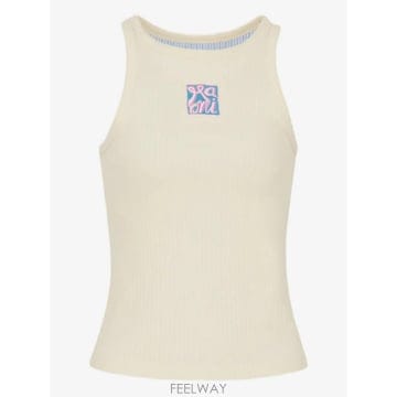 26 FW 마르니 골지 자수 탱크 탑 THJE0380S0UTC60000W08 TP456290458