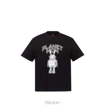 26 FW 엠씨엠 플래닛 MCM 라보 티셔츠 MHTGSMM01BK0XL TP455315157