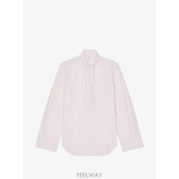 26 FW 지방시 푸시 보우 자수 블라우스 BW61MG16CN TP456321927