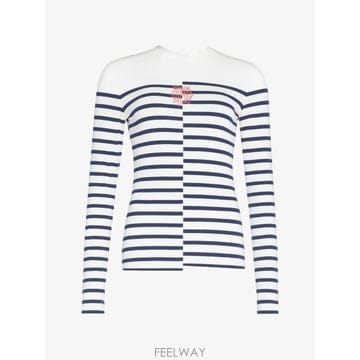 26 FW 장폴고띠에 스트라이프 탑 2604WTO459J064 TP458854500