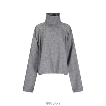 26 FW 릭오웬스 점보 타바드 하이 넥 탑 RP02F5216 TP456456915