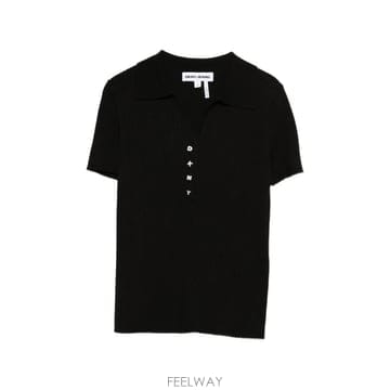 26 FW 디케이앤와이 버튼 니트 탑 DJ6R0236 TP456456812