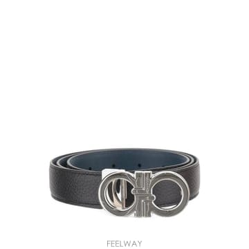 26 FW 페라가모 reversible and adjustable Gancini belt 791060 TP4