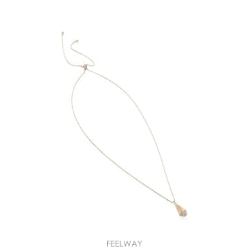 26 FW 디케이앤와이 크리스털 장식 드롭 네크리스 04N00367 TP455740348