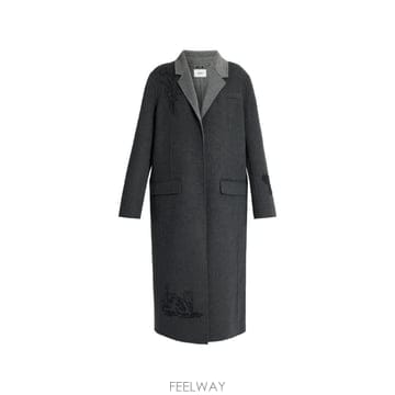 ERDEM 26 FW ������ embroidered coat PF26C680151008 TP45645626626 FW ������ embroidered coat PF26C680151008 TP4564562
