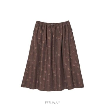 Cecilie Bahnsen 26 FW ���Ǹ��� �ݼ� �ǿ��� ���� ������ ��ī�� Ǯ �̵� ��ĿƮ CBFIELLASKIRTDITSYBELL26 FW ���Ǹ��� �ݼ� �ǿ��� ���� ������ ��ī�� Ǯ �̵� 