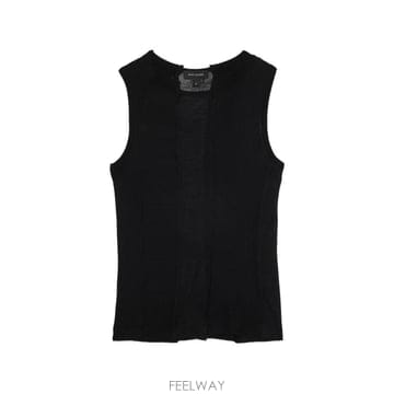 26 FW  시스루 패널 니트 탱크 탑 2F6RTP005K07001 TP458689157