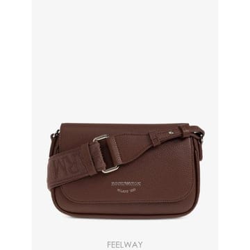 26 FW 아르마니 로고 프린트 페블 이펙트 숄더 백 EW000538AF12036 TP456282903