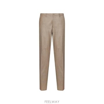 26 FW 에트로 플레인 컬러 울 플란넬 팬츠 MRED003399TU2L4 TP459381432