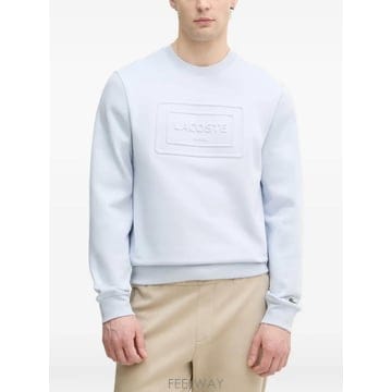 26 FW 라코스테 엠보스드 로고 패치 스웨터 SH0795 TP455620500