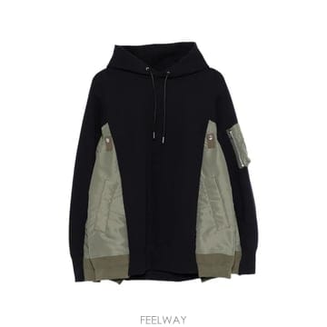 26 FW 사카이 지퍼 포켓 후드티 SCM325 TP455302586