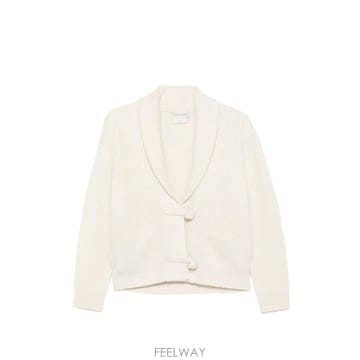 26 FW Forte Forte 골지 니트 숄 칼라 가디건 15142MYKNIT TP456315339
