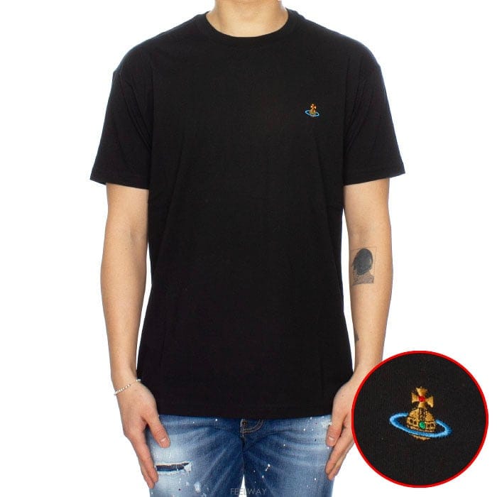 ViVienne westwood [����] ���� ����Ʈ��� ORB �ΰ� Ŭ���� Ƽ���� 3G010013 J001M N401[����] ���� ����Ʈ��� ORB �ΰ� Ŭ���� Ƽ���� 3G0100