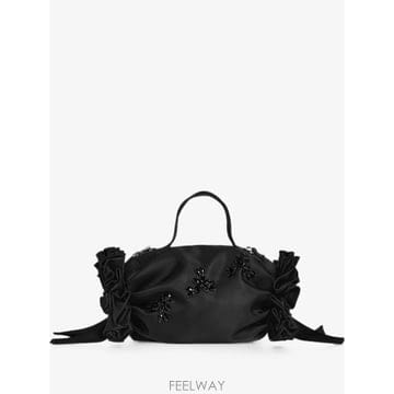 26 FW 시몬 로샤 로제트 디테일 장식 토트 백 BAG223TB0761 TP456651443