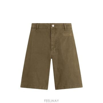 26 FW 모스키노 로고 자수 카고 쇼츠 J03547023 TP458686911