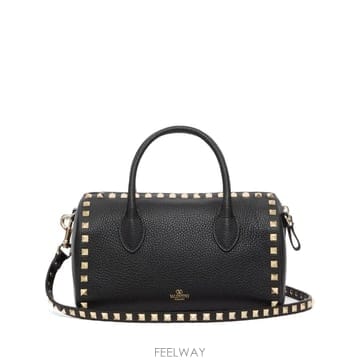 Valentino 26 FW �߷�Ƽ�� ����ٴ�  Rockstud grainy calfskin handbag WB0Q50CDV26 FW �߷�Ƽ�� ����ٴ�  Rockstud grainy calfskin hand