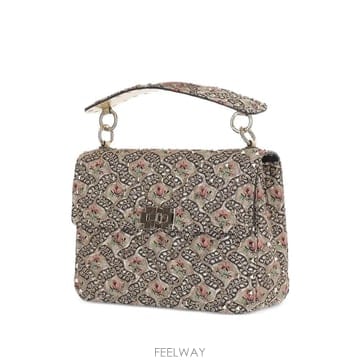 Valentino 26 FW �߷�Ƽ�� ����ٴ� �����͵� ������ũ �÷η� ����Ʈ ��Ʈ �� WB0122JBY TP45475257426 FW �߷�Ƽ�� ����ٴ� �����͵� ������ũ �÷η� ����