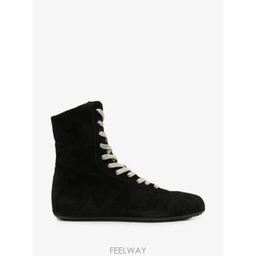 26 FW 릭오웬스 미니멀 하이 스니커즈 레이스업 스니커즈 RU02F4879LVSQ1 TP456650243