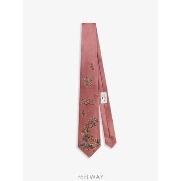 26 FW 에트로 실크 자카드 넥타이 앤 플레이스드 기린 모티프 MASA0001AQ12L TP45631322