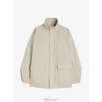 26 FW 질샌더 래글런 소매 드릴 셔츠 재킷 J22SW0124J70239 TP456001008