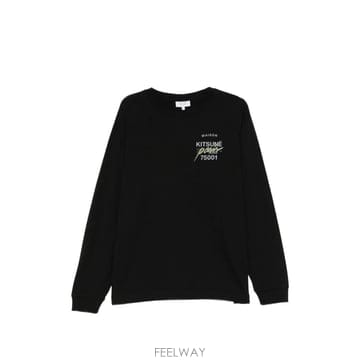 Maison Kitsune 26 FW ���� Ű���� �ΰ� ����Ʈ ��Ҹ� Ƽ���� MQMJT03KJ0119 TP45644782226 FW ���� Ű���� �ΰ� ����Ʈ ��Ҹ� Ƽ���� MQMJT03KJ0