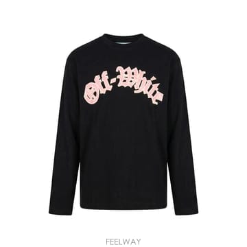Off White 26 FW ����ȭ��Ʈ long sleeve t shirt 44OWOS26T073001 TP45931361426 FW ����ȭ��Ʈ long sleeve t shirt 44OWOS26T073001 T