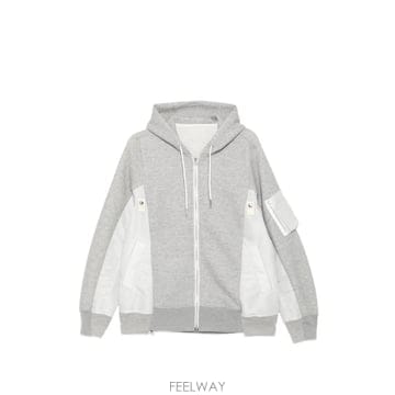 Sacai 26 FW ��ī�� �г� �ĵ� ���� SCM324LGRAYLGRAY TP45558678126 FW ��ī�� �г� �ĵ� ���� SCM324LGRAYLGRAY TP4555867