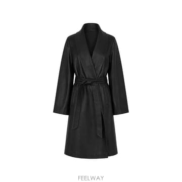 | Other Brand | 26 FW Nour Hammour Sylvie belted shawl collar coat F26CT59NO26 FW Nour Hammour Sylvie belted shawl collar coat F26