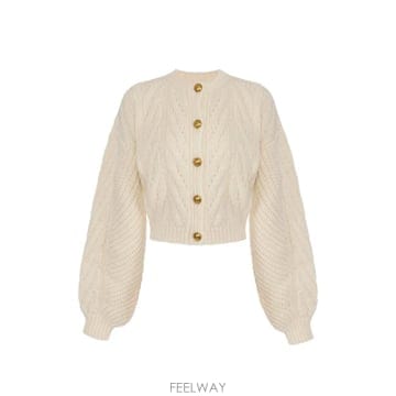 26 FW Elisabetta Franchi 니트 패브릭 가디건 MK44T67E2 TP458843541